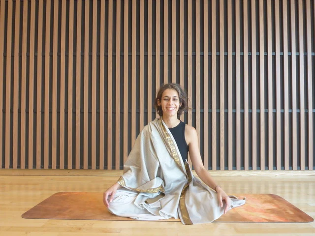 Cristina, professeure de yoga