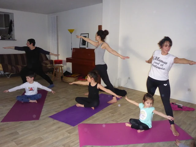 Atelier de yoga parents enfants